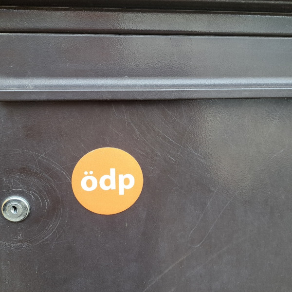 Magnet ÖDP-Logo (60 mm Durchmesser)