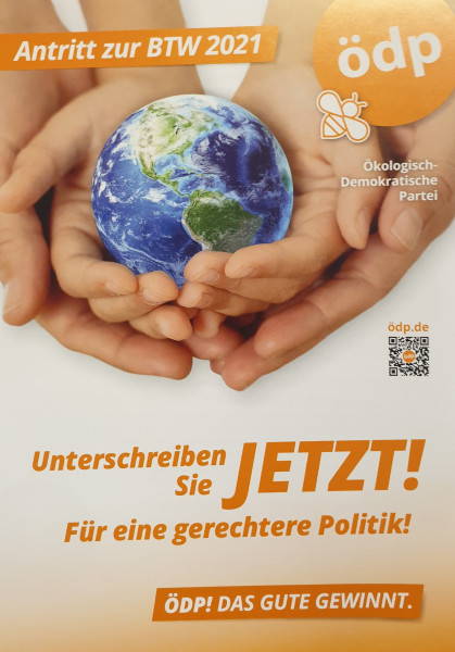 Flyer Antritt zur BTW 2021