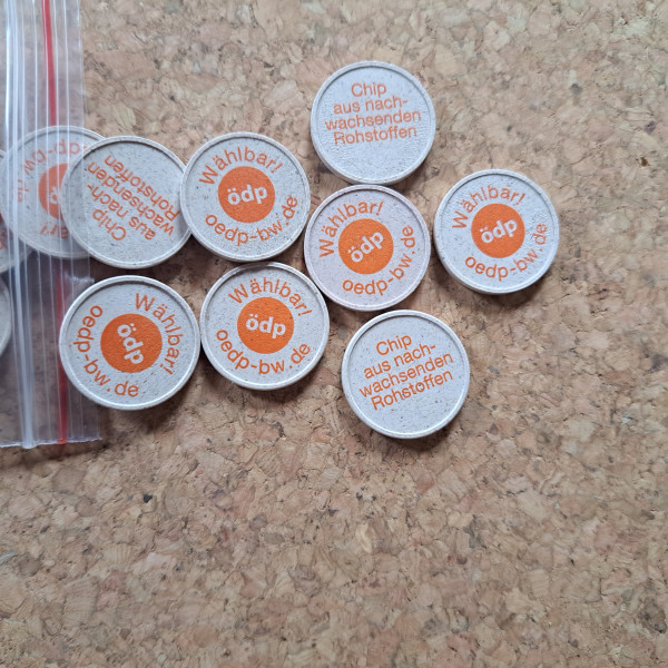 ÖDP-Einkaufswagenchips (BaWü)