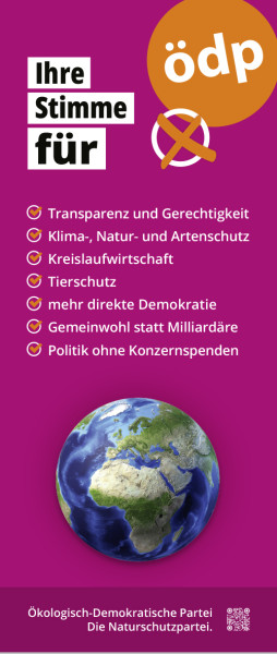 Rollup "Ihre Stimme"