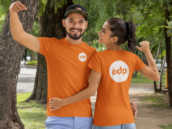 Shirt mit ÖDP-Logo (Rundhalsshirt /Kurzarm)