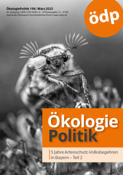 Mitgliederzeitschrift Ökologie-Politik Nr. 198