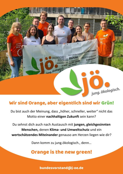 Flyer "jung.ökologisch"