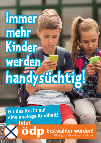 Themenplakat Analoge Kindheit Pappe Doppel-A1