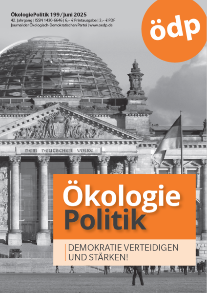 Mitgliederzeitschrift Ökologie-Politik Nr. 199