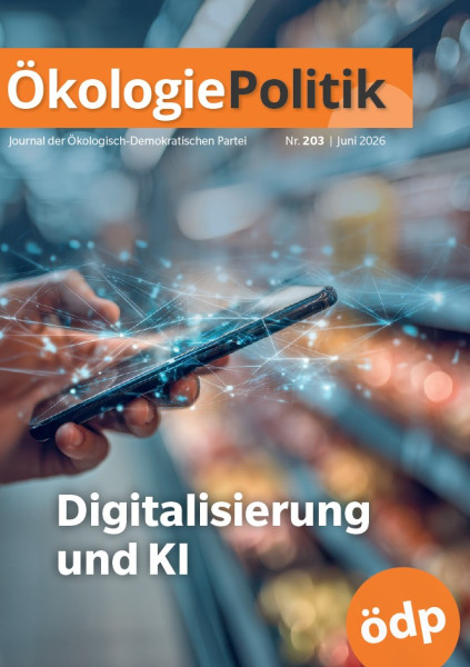 Journal ÖkologiePolitik 203: Digitalisierung und KI
