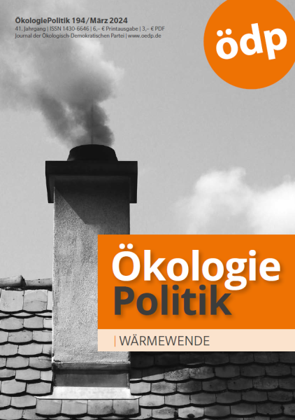 Mitgliederzeitschrift "Ökologie-Politik" Nr. 194