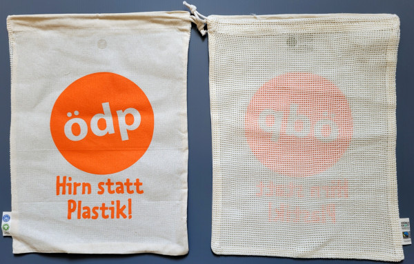 ÖDP-Baumwoll-Gemüsesäckchen