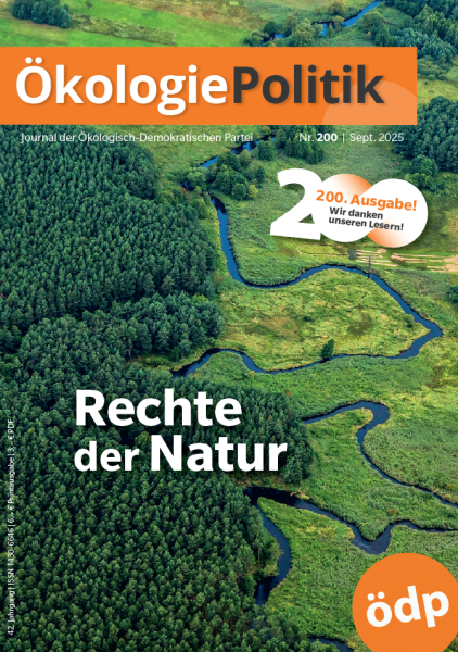 Mitgliederzeitschrift Ökologie-Politik Nr. 200