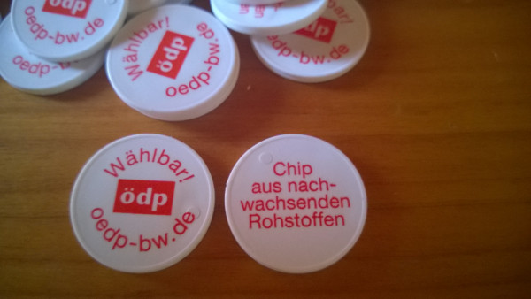 ÖDP-Einkaufswagenchips BaWü